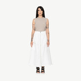 BONE & ARROW Staro Skirt in White